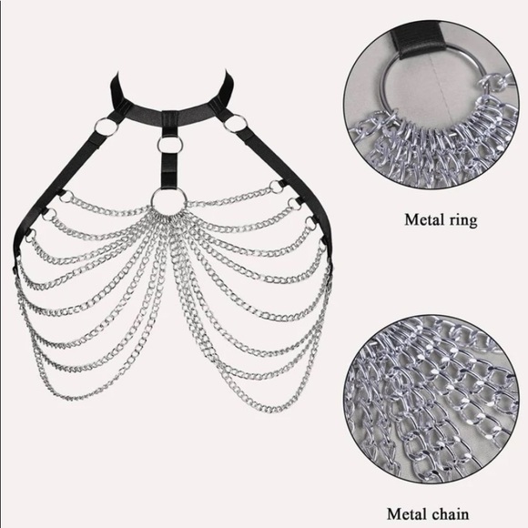 Chain Bra Harness - Picture 2 of 4